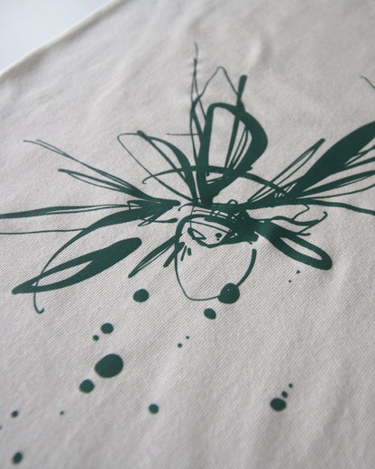 Archive Tee 02: Wildflower toddler [cream]