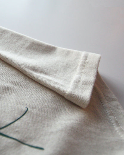 Archive Tee 02: Wildflower toddler [cream]